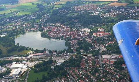 Vorbei an Bad Waldsee.