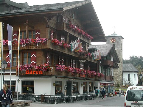 In Adelboden.