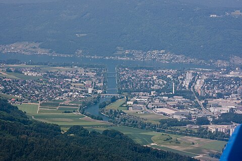 Hagnekkanal bei Biel.