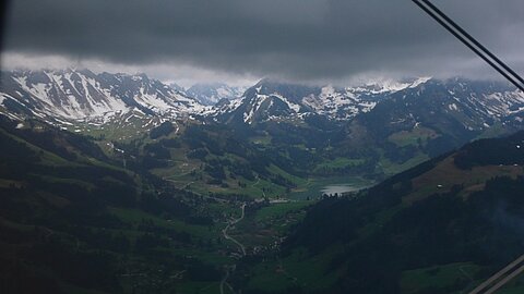 Richtung Schwarzsee.