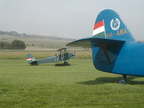 Polikarpov Po-2 aus Ungarn.