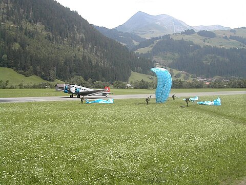 Start der Ju-52.