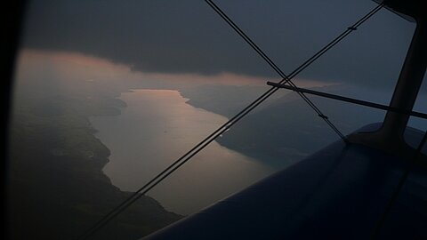 Zurück über den Thunersee.