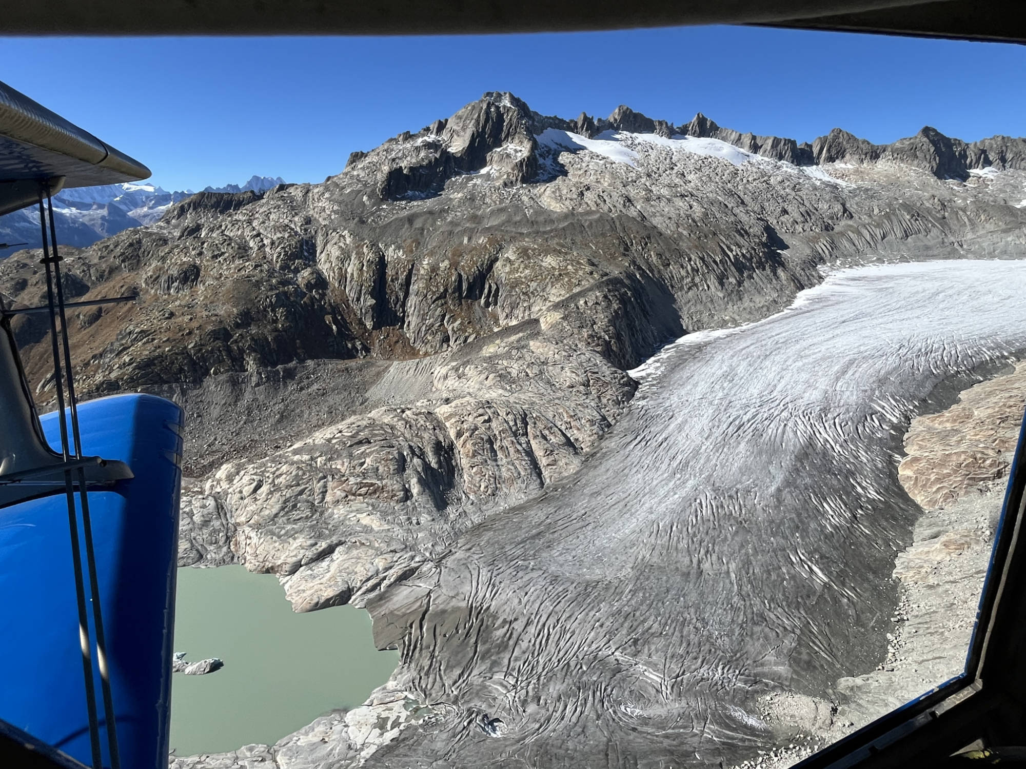 Vereinsflug über den Rhonegletscher am 11.10.2025